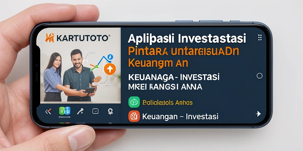 Antarmuka KARTUTOTO yang menampilkan fungsi Investasi pengguna.